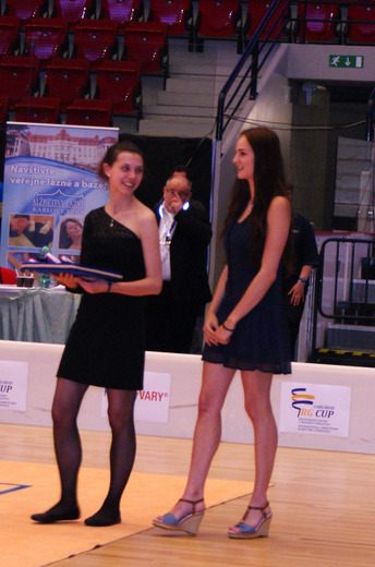 Carlsbad RG Cup 2013 - bývalé úspěšné karlovarské gymnastky Tere