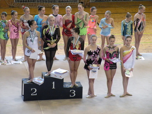 Chomutovský pohár 2012 - 6 místo Tíny Bernatové, MG KV