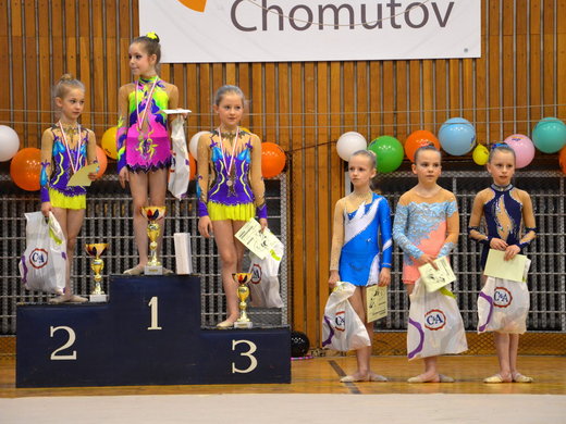 Chomutovský pohár - čtvrtá Klára Orlová.JPG