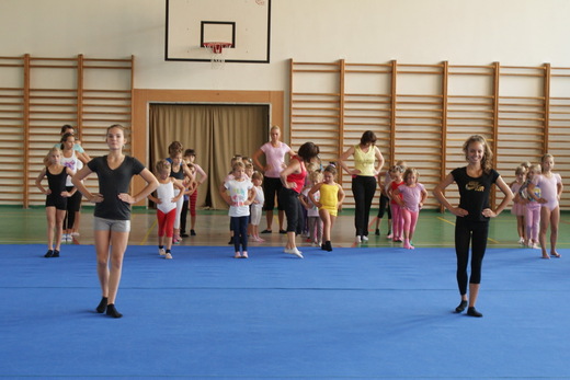 První trénink moderní gymnastiky Karlovy Vary 06