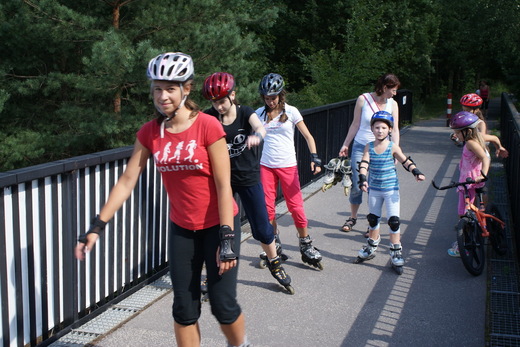 Soustředění HK 2012 - inline vyjížďka 02, MG KV