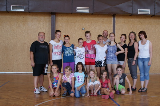 Soustředění HK 2012 - společné foto, MG KV