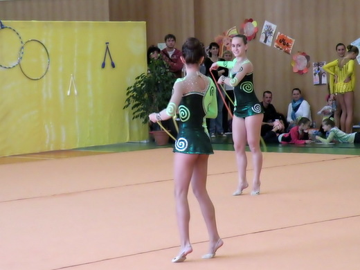 Veselský pohár 2012 - Anna Špičková a Zuzana Rubášová 1